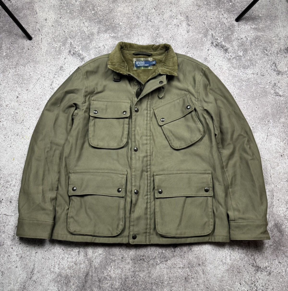 Polo Ralph Lauren Vintage Polo Ralph Lauren Y2K Cargo Military Jacket Japan 90 Size US M / EU 48-50 / 2 - 2 Thumbnail