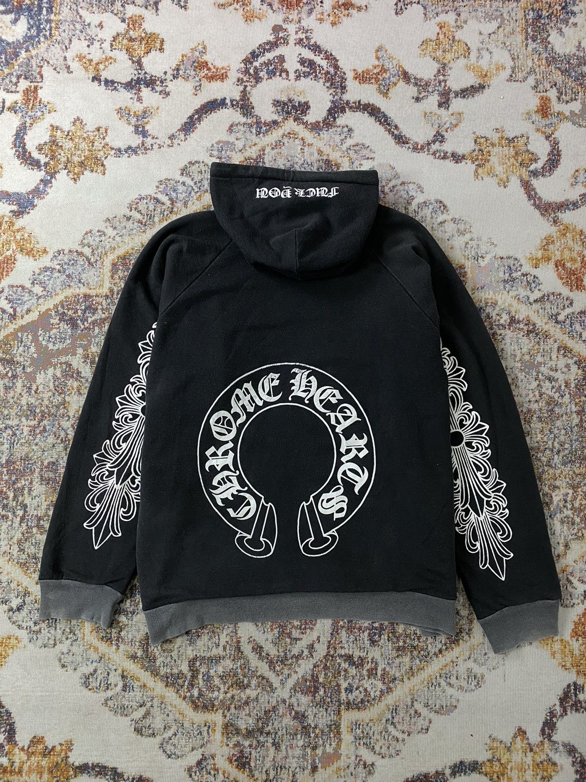 Vintage 🔗Chrome Hearts Fuckyou Thermal vintage Hoodie🔗 | Grailed