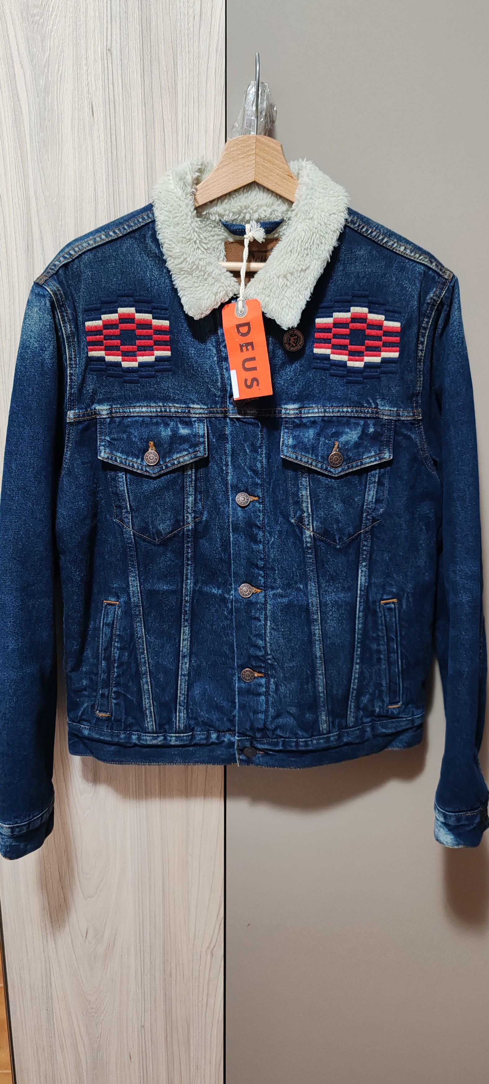 Deus Ex Machina Veste Vintage Bleu Deus Ex Machina- 747Ronald Tg:S Size US S / EU 44-46 / 1 - 1 Thumbnail