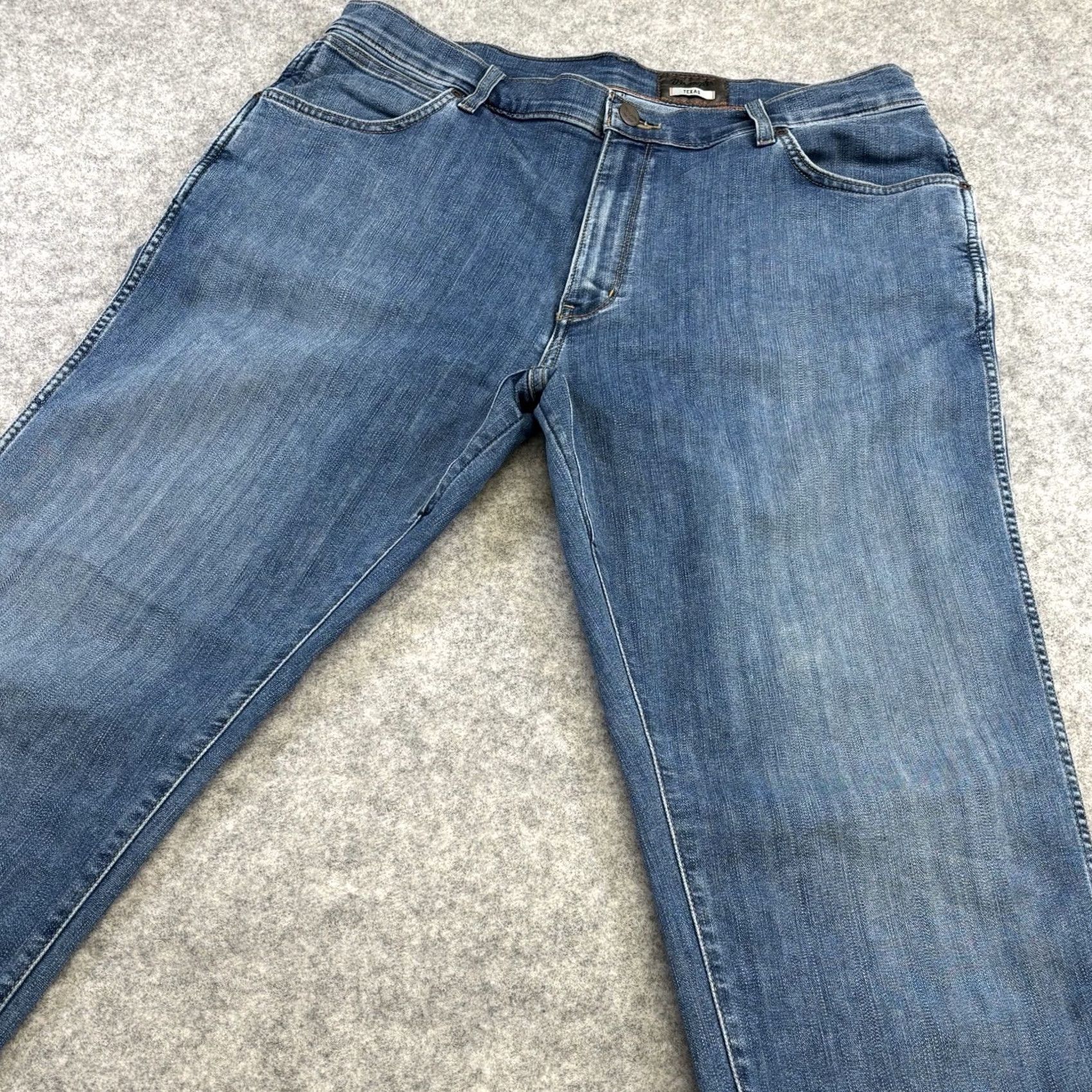 Wrangler VINTAGE Wrangler Texas Stretch jeans W38” L32” men’s blue zip fly (no) Size US 38 / EU 54 - 5 Thumbnail