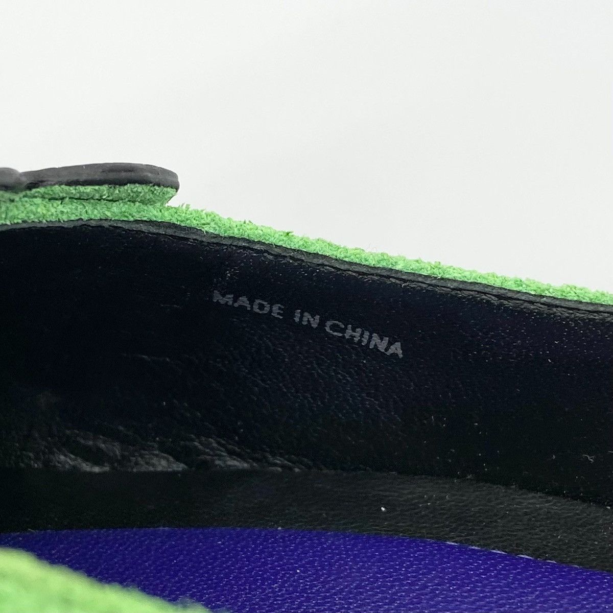 Kenzo Kenzo Tiger ballet flats in green suede Size US 8.5 / IT 38.5 - 7 Thumbnail