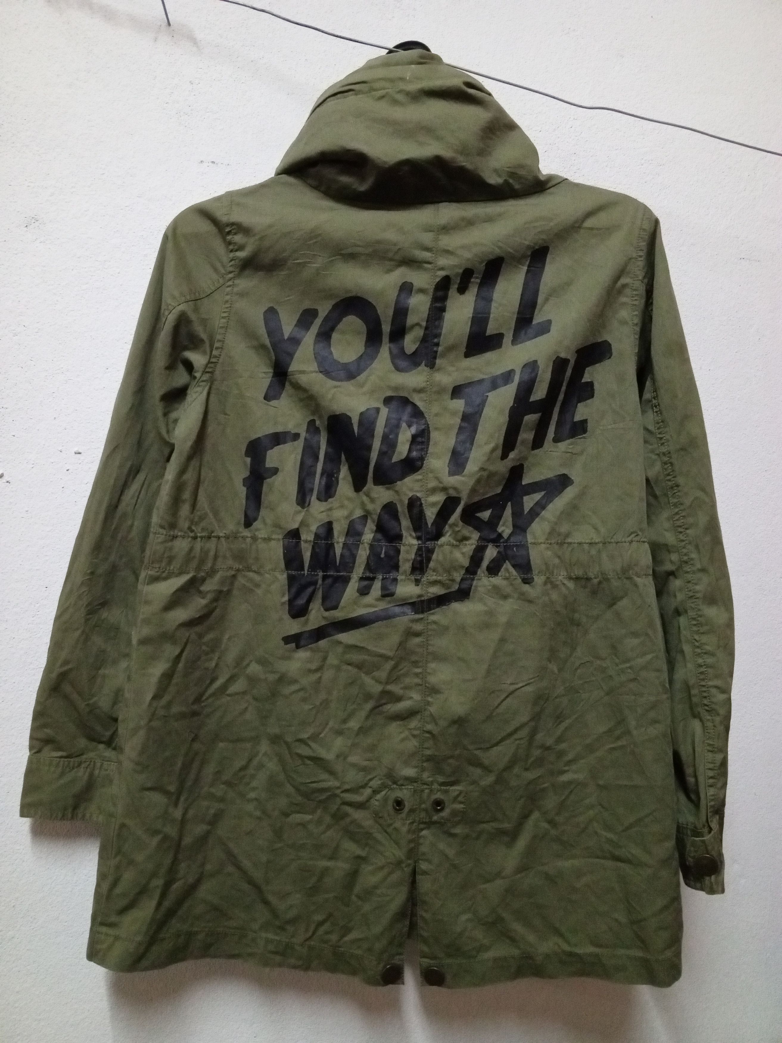 If Only Was True BLUE MOON BLUE AMRICAN VTG 1998 MILITARY Size US M / EU 48-50 / 2 - 1 Thumbnail