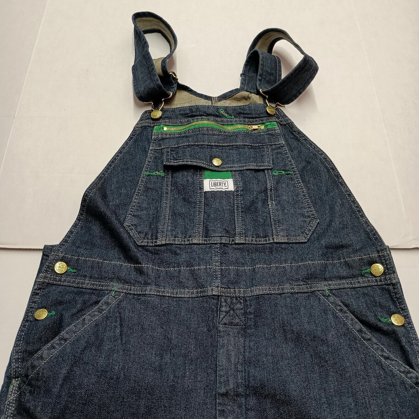 Liberty Liberty Denim Blue Jeans Bib Overalls Size US 44 / EU 60 - 4 Thumbnail