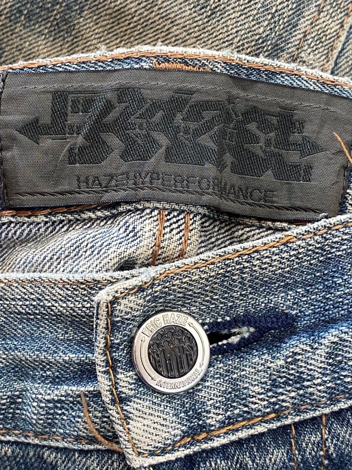 Japanese Brand Japanase Brand Faded Wash Style Straight Leg Jeans Size US 32 / EU 48 - 10 Thumbnail