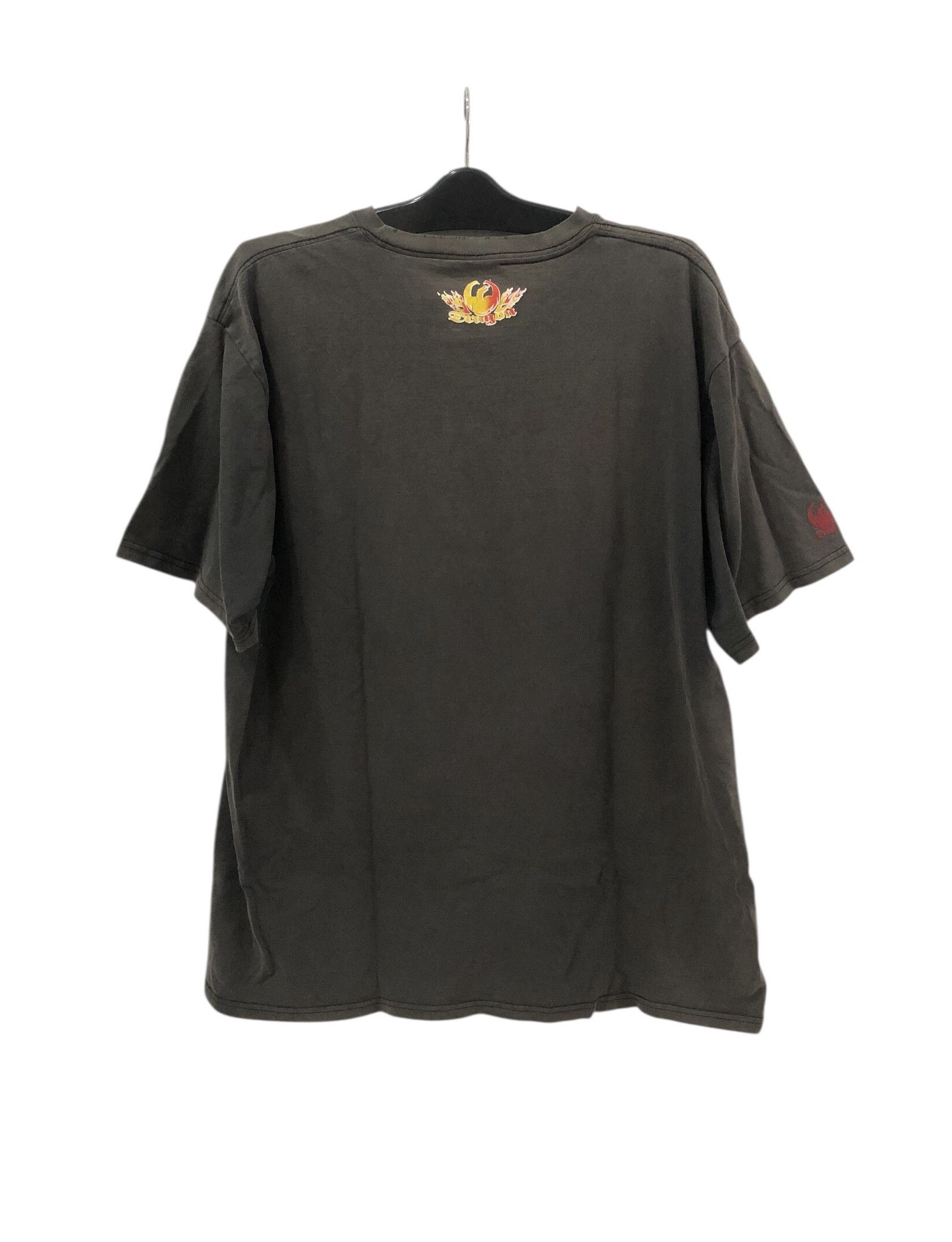 Vintage Vintage Worn 90s Skateboard Dragon Flame Tee Size US XL / EU 56 / 4 - 2 Thumbnail