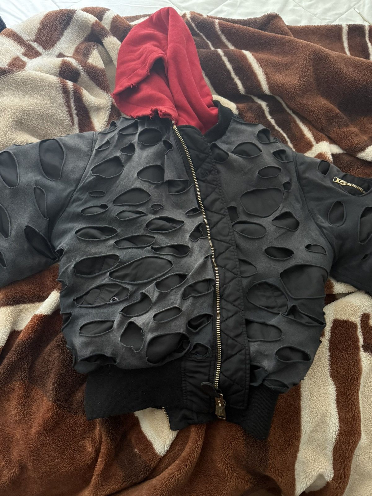 ALEXANDER DIGENOVA Alexander Digenova Double Layer Bomber Size US M / EU 48-50 / 2 - 3 Thumbnail
