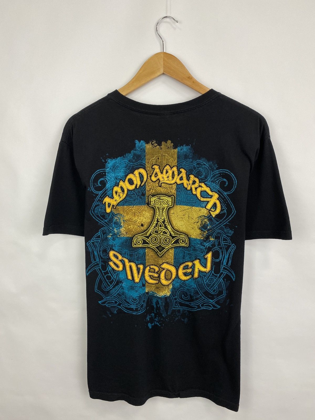 Anvil Vintage Amon Amarth Sweden Black Metal T-Shirt Rare Retro Size US M / EU 48-50 / 2 - 6 Thumbnail