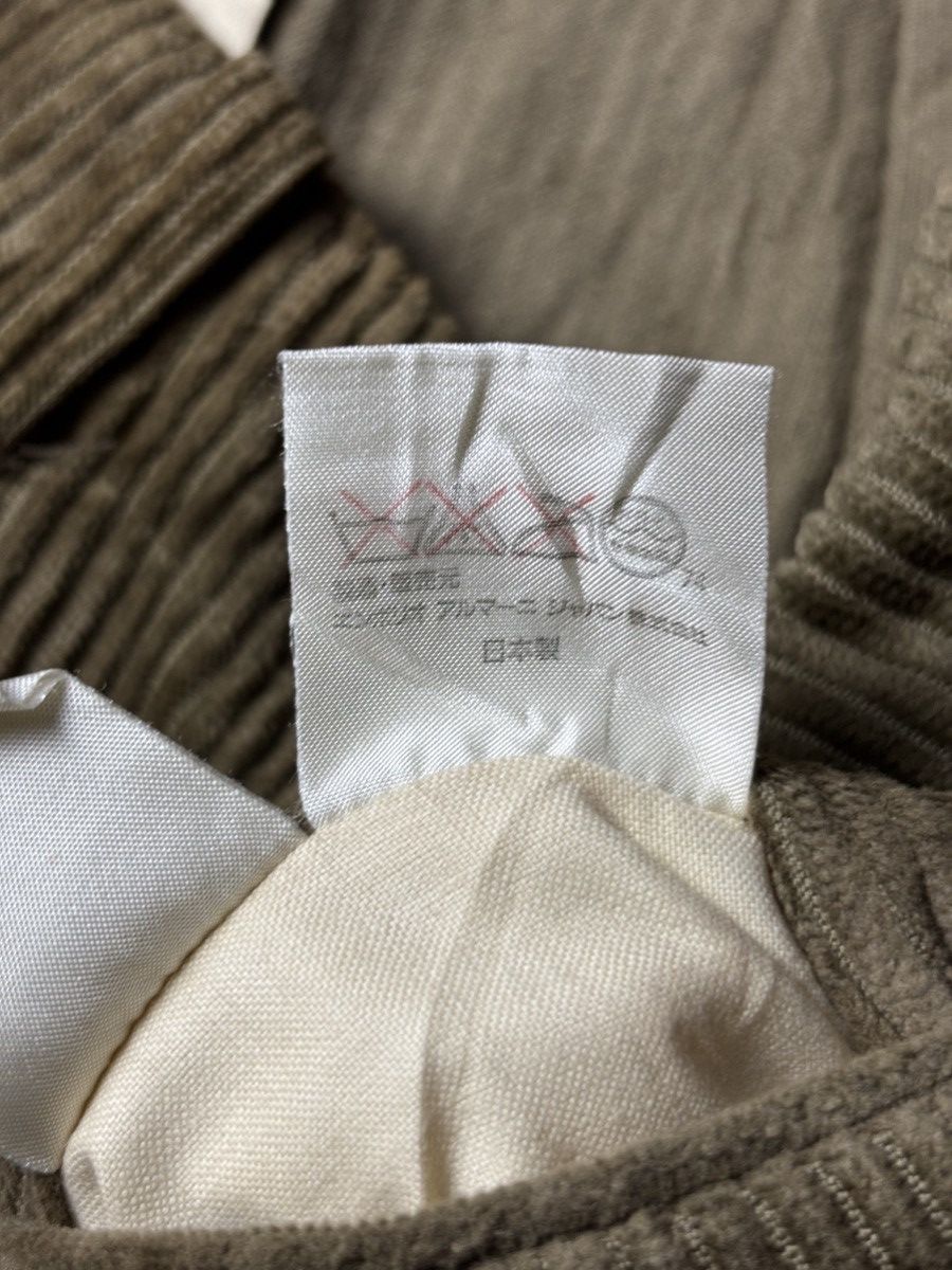 Emporio Armani 1990s Emporio Armani Corduroy Baggy Pants Size US 31 - 7 Thumbnail