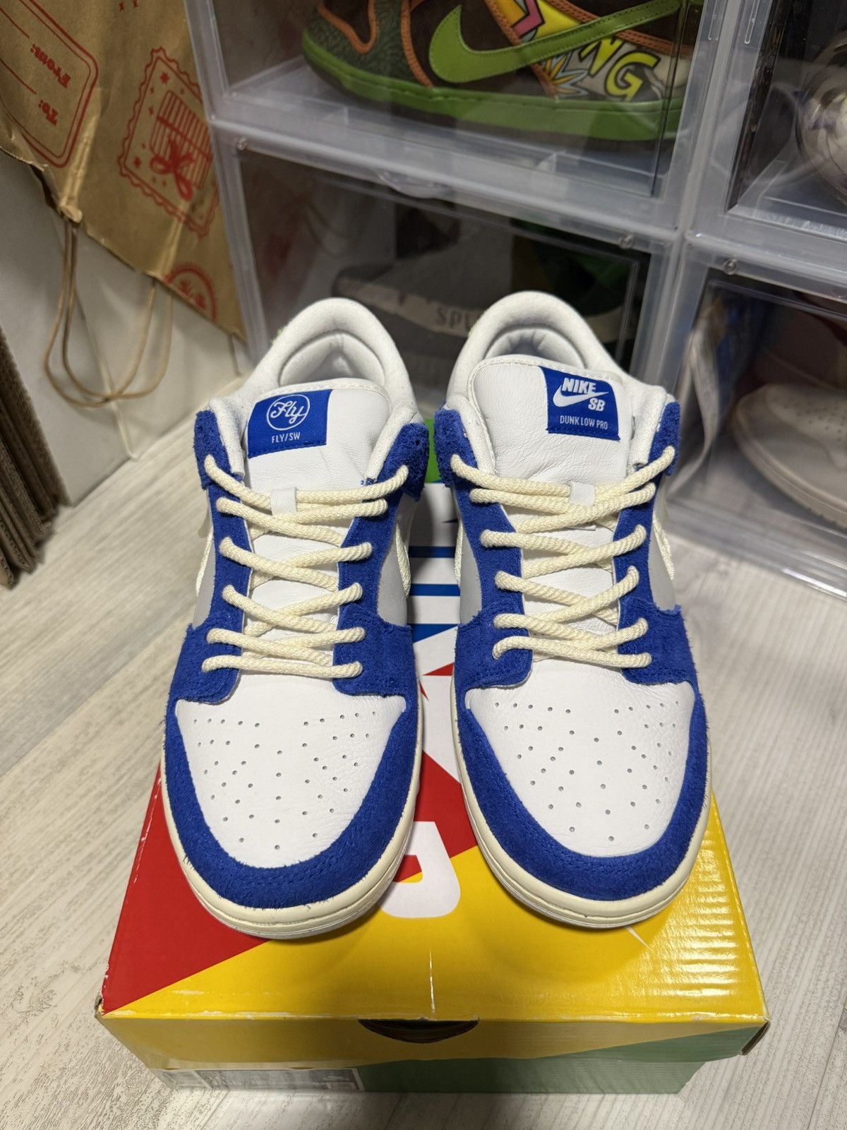 Nike SB Nike SB Dunk Low Fly Streetwear Gardenia Size US 10 / EU 43 - 4 Thumbnail