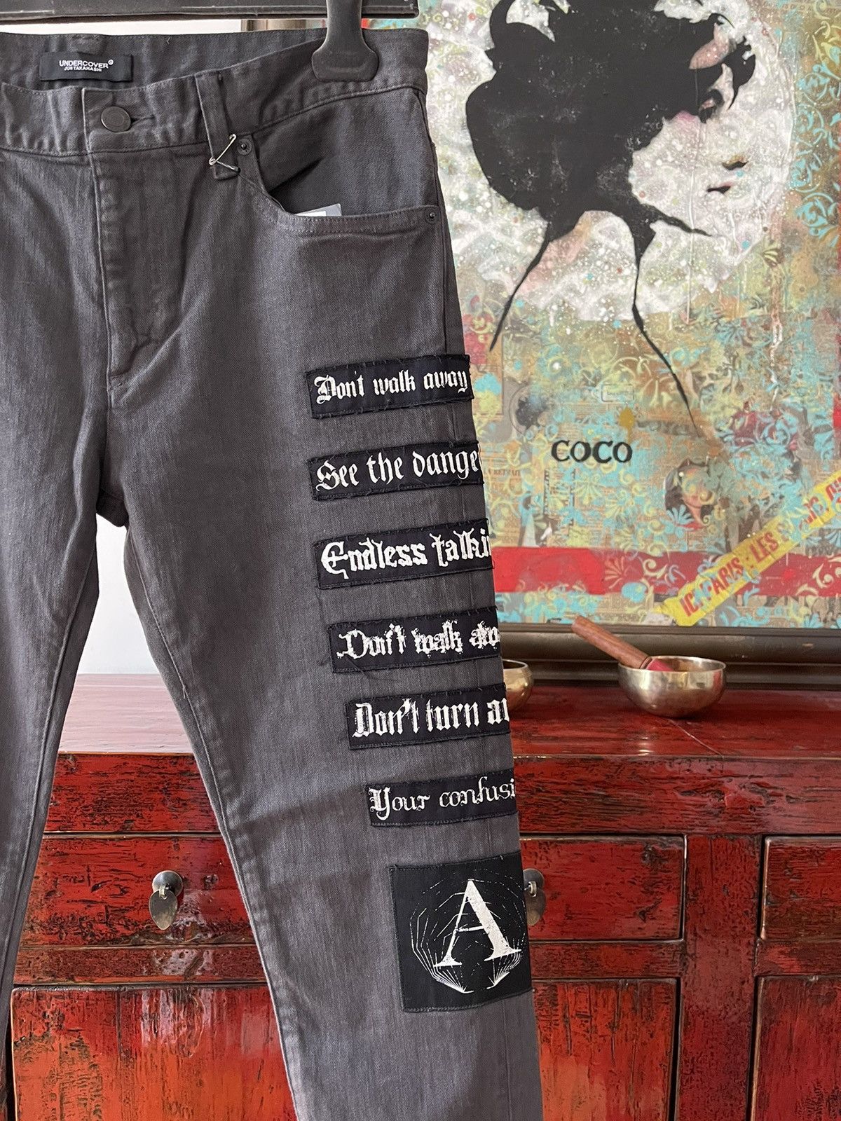 Undercover Punk Denim Pants SS18 Size US 30 / EU 46 - 2 Thumbnail