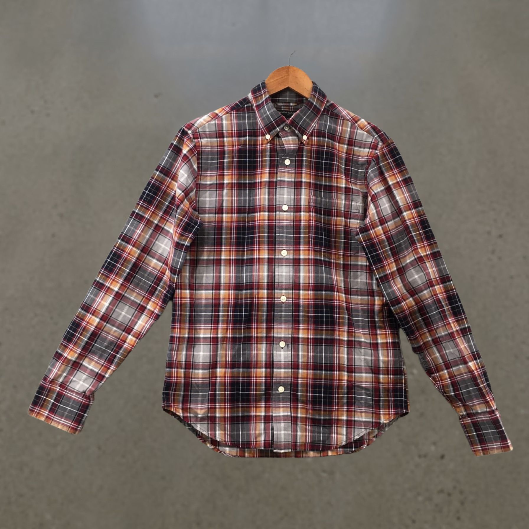 Banana Republic Banana Republic Casual Button Down Shirt Mens S Multi Plaid Long Sleeve Shirt Size US S / EU 44-46 / 1 - 1 Thumbnail