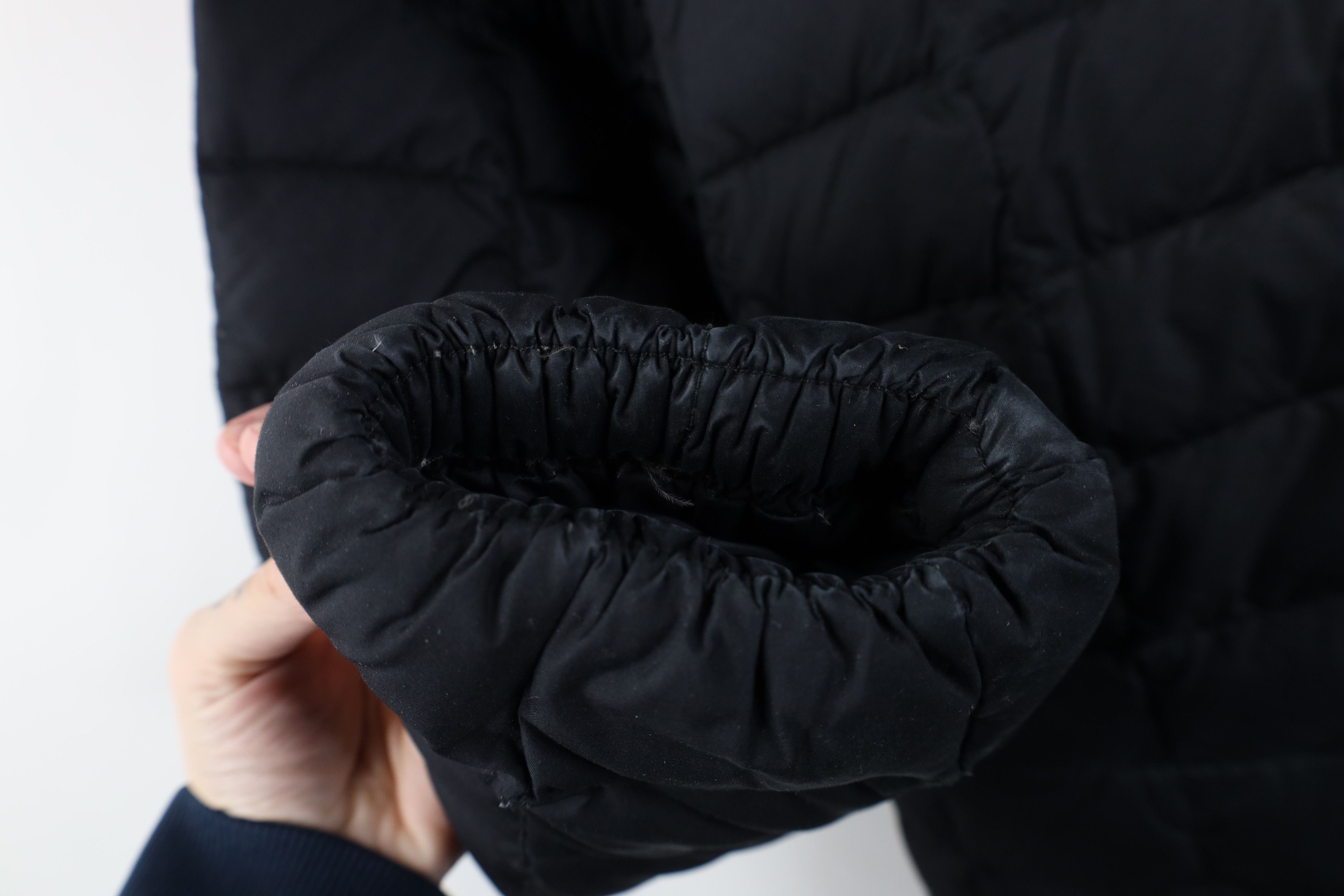 Lands' End Vintage 90s Lands End Down Quilted Hooded Puffer Jacket Size S / US 4 / IT 40 - 7 Thumbnail