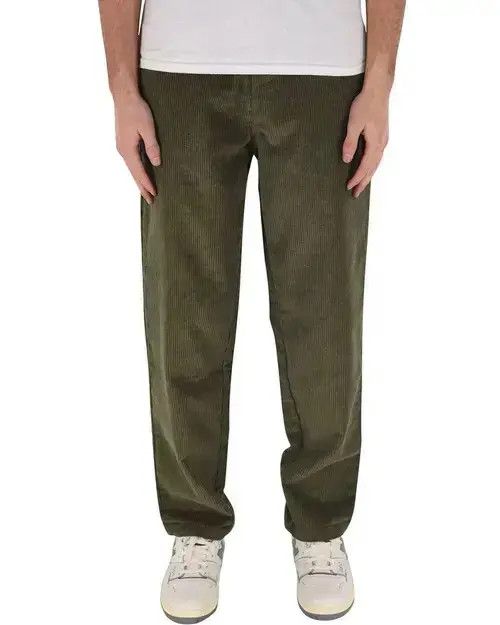 Vintage Corduroy Pants Olive Green Size US 32 / EU 48 - 1 Thumbnail