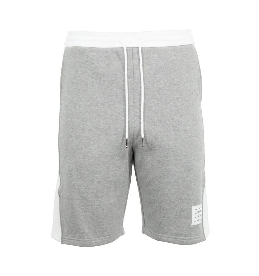 o1h1sh10525 Classic Loopback 4 Bar Sweatshorts in Grey