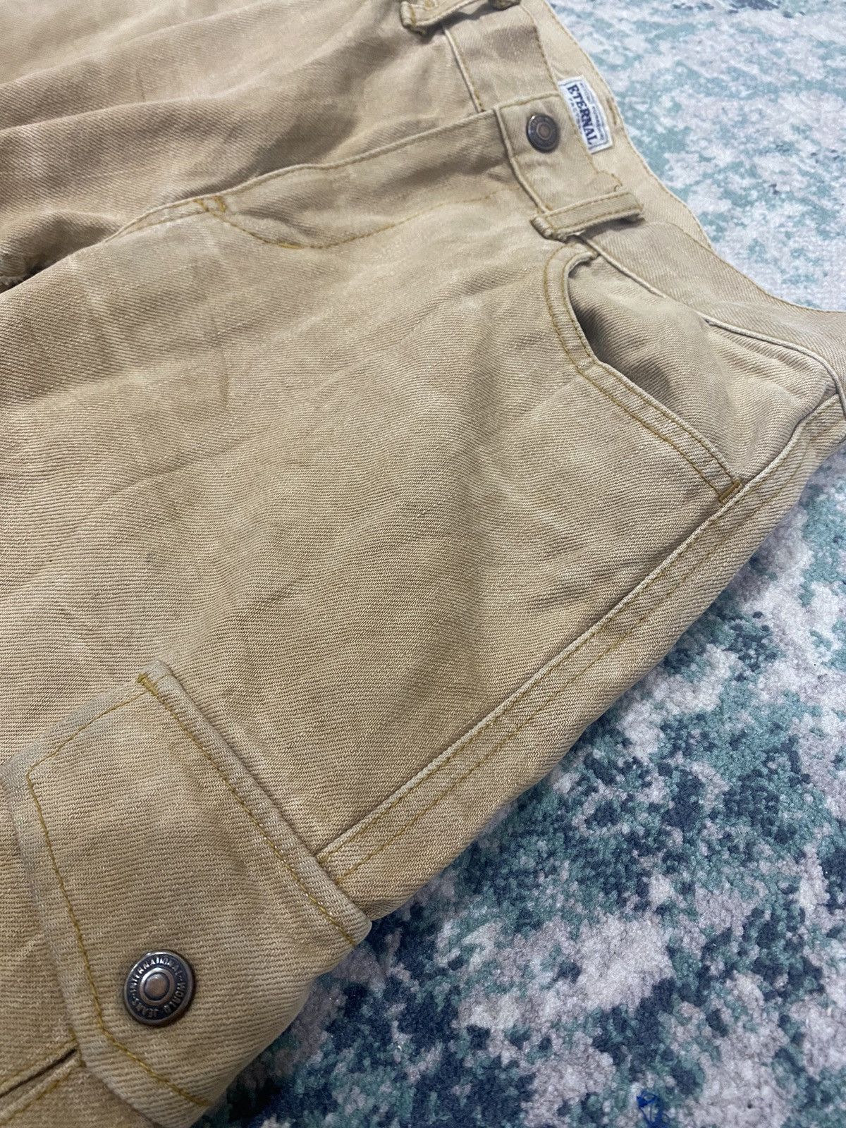 Eternal Eternal Denim Multipocket Cargo Jeans Size US 32 / EU 48 - 15 Thumbnail