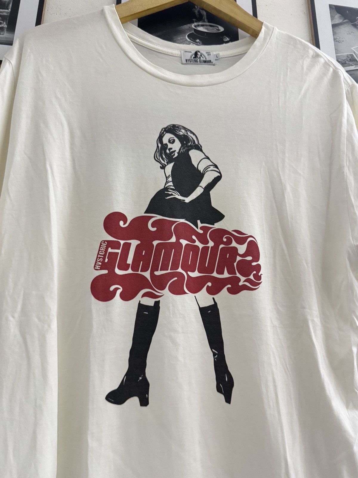 Hysteric Glamour Hysteric Glamour Vixen Girl Tee Size US L / EU 52-54 / 3 - 3 Thumbnail