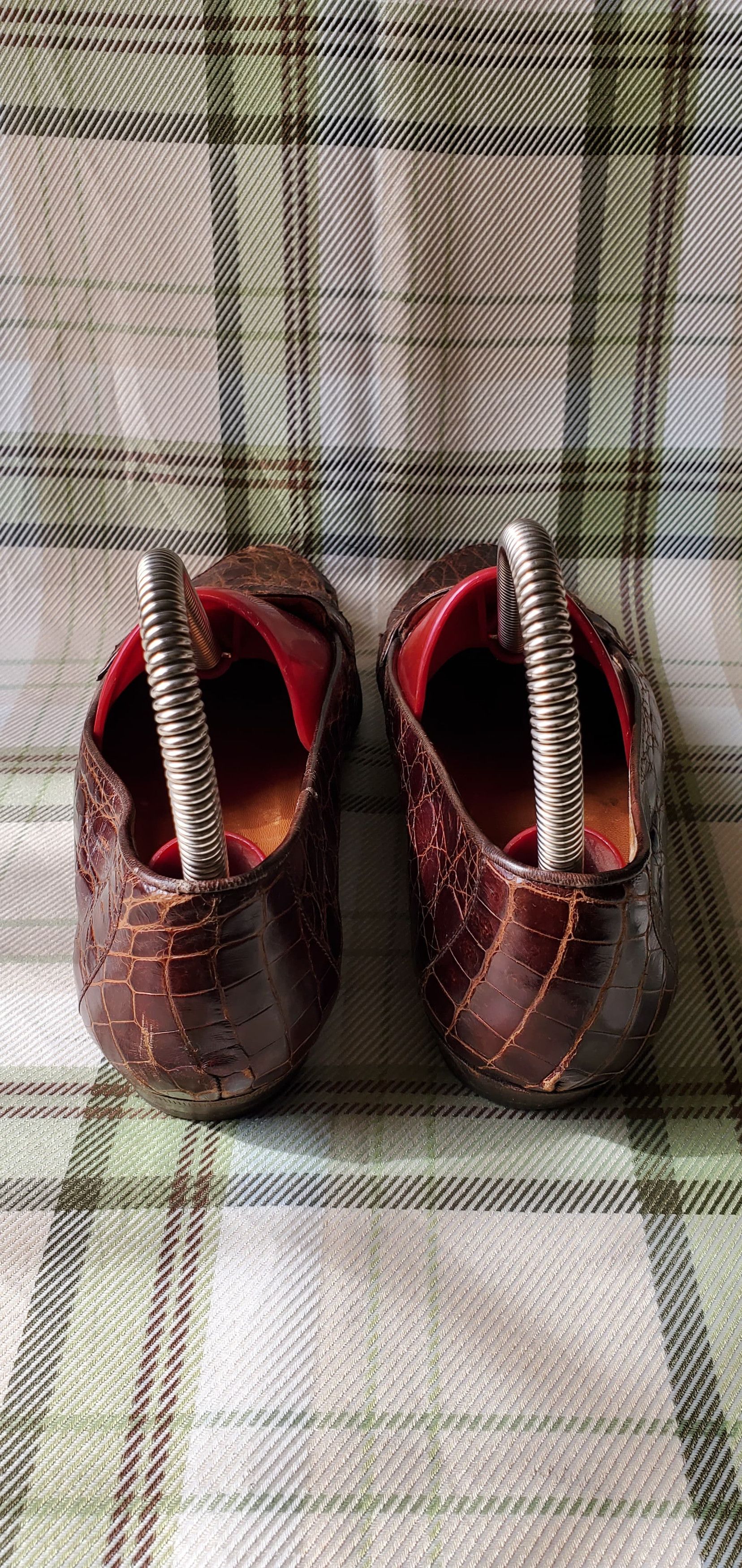 Church's Church's Brown Crocodile Loafers Size US 7 / IT 37 - 6 Thumbnail