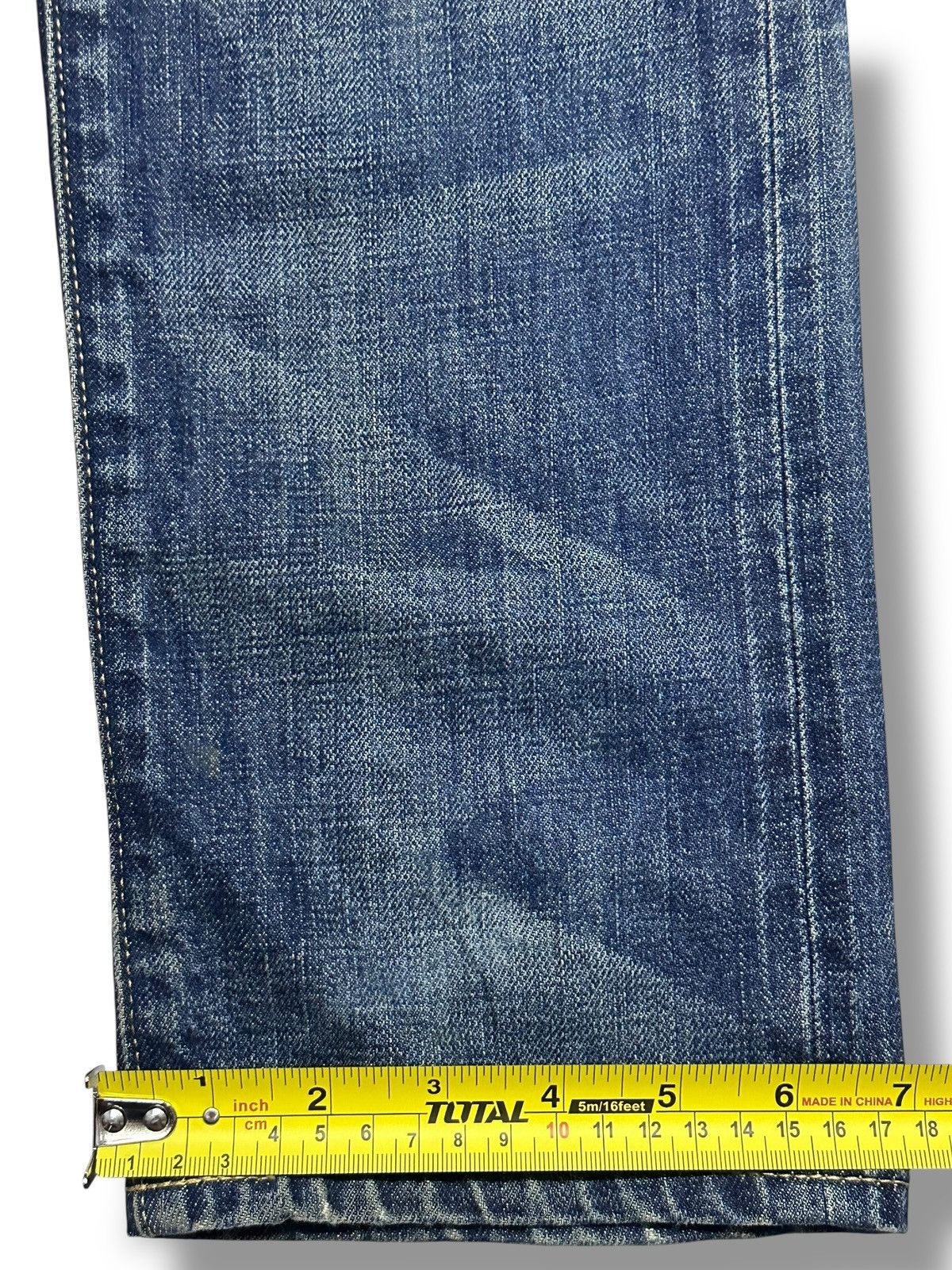 Neighborhood Neighborhood Vintage Jeans Slim Distressed With Mudwash Size US 35 - 19 Thumbnail
