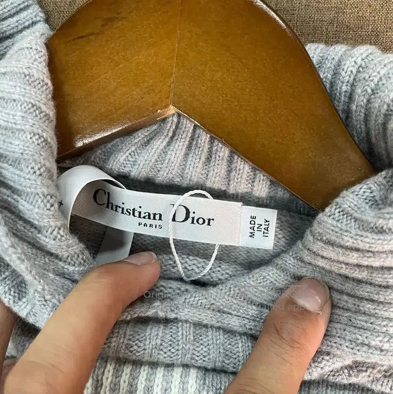 Dior Dior Gray Woman's Pullover Sweater . Size S / US 4 / IT 40 - 3 Thumbnail