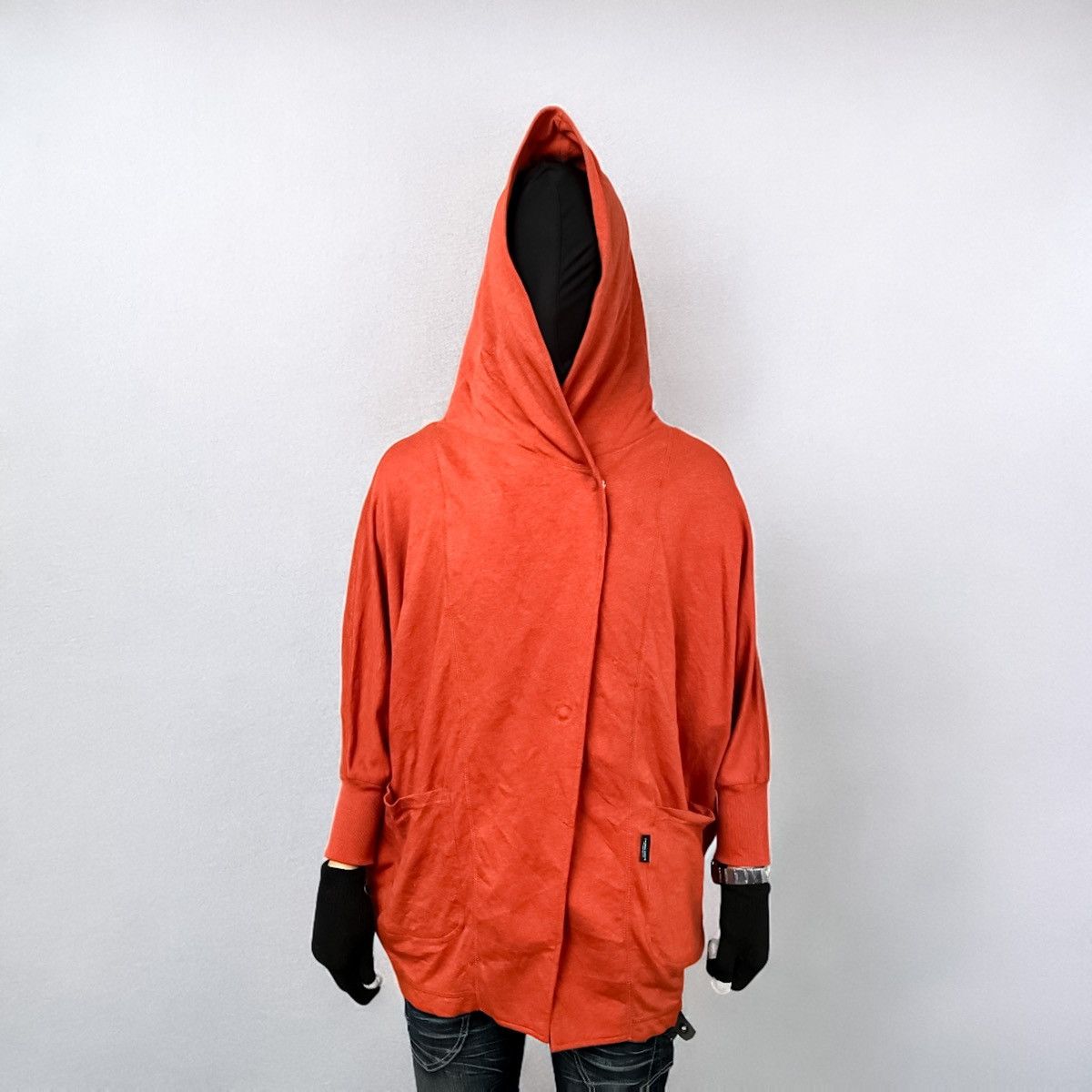 Issey Miyake × Japanese Brand × mercibeaucoup RARE Mercibeaucoup Asymetrical Button Hooded Cotton Jacket Size US M / EU 48-50 / 2 - 1 Thumbnail