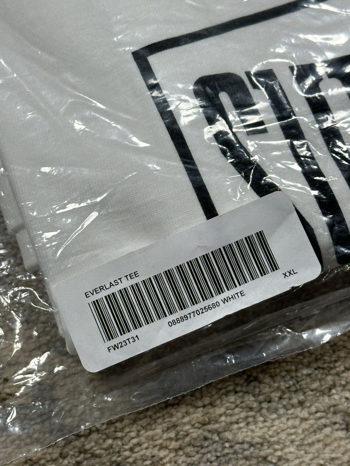 Supreme Supreme Warm Up Tee - White - XXL - FW23 Size US XXL / EU 58 / 5 - 4 Thumbnail