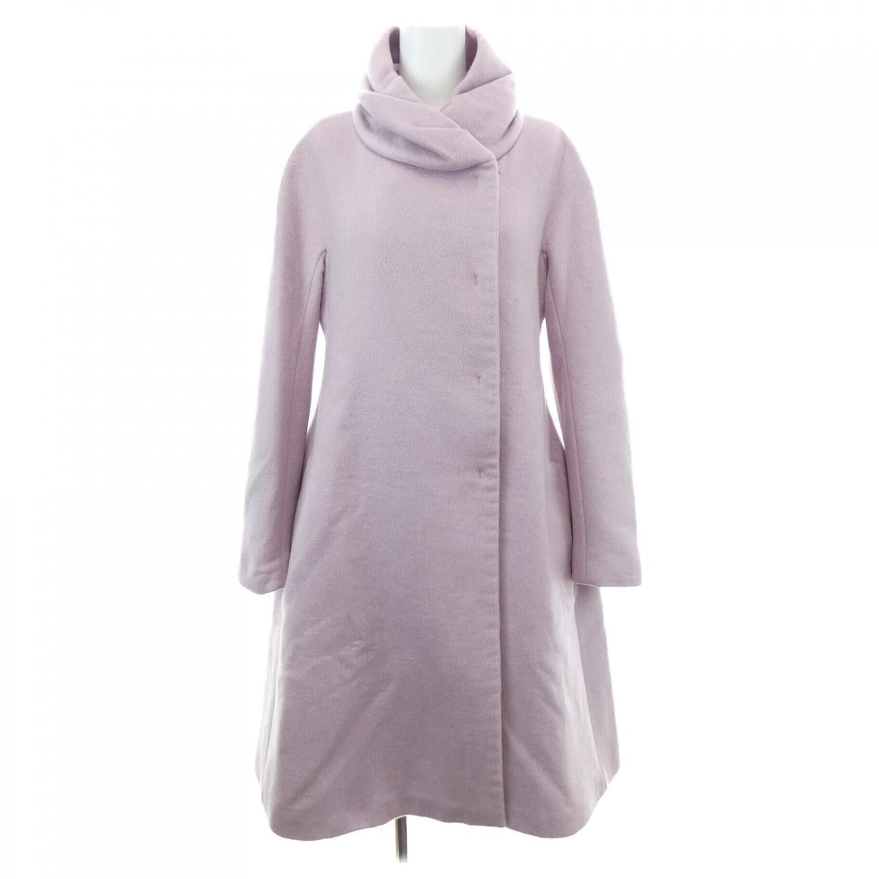 Max Mara Max Mara Max Mara ATELIER 101606 Cashmere Coat Textile Outerwear ATELIER101606 DUTY FREE for USA Size ONE SIZE - 1 Thumbnail