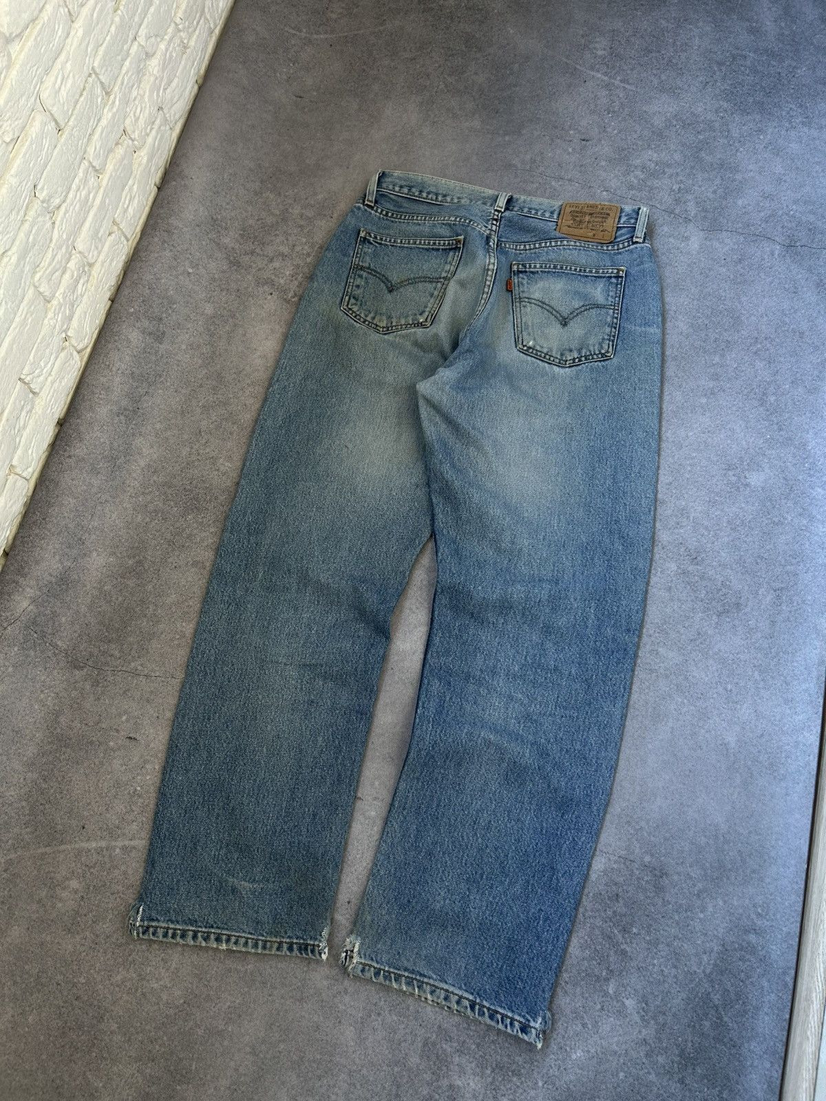 Levi's × Vintage Vintage Levis Orange Tab Made in Tunisia jeans mens 32/32 Size US 32 / EU 48 - 3 Thumbnail