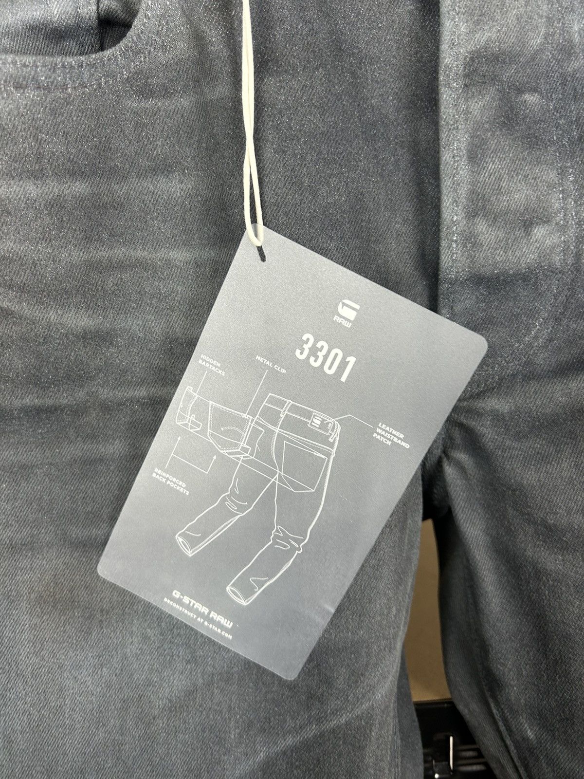 G-Star G Star Raw - 3301 3D Zip Size US 31 - 3 Thumbnail
