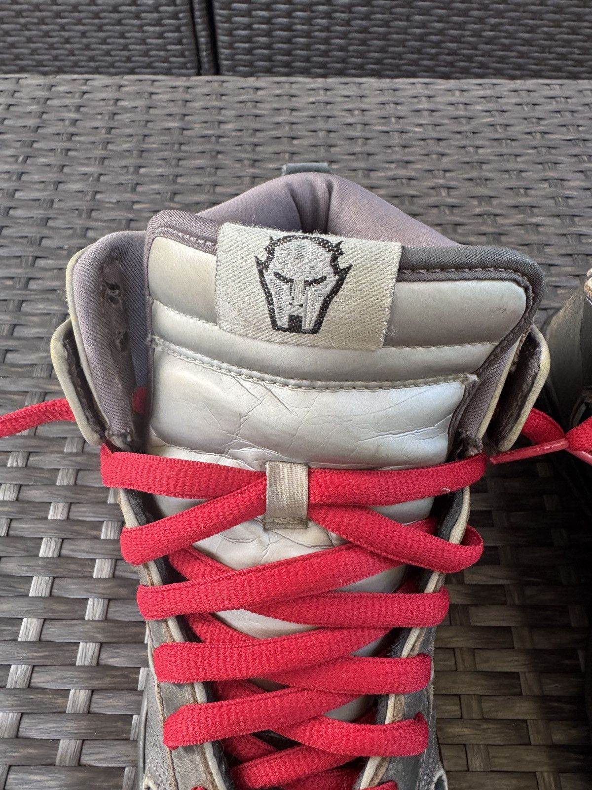 MF Doom × Nike Nike Dunk high SB premium Mf Doom 2007 Size US 7 / EU 40 - 5 Thumbnail