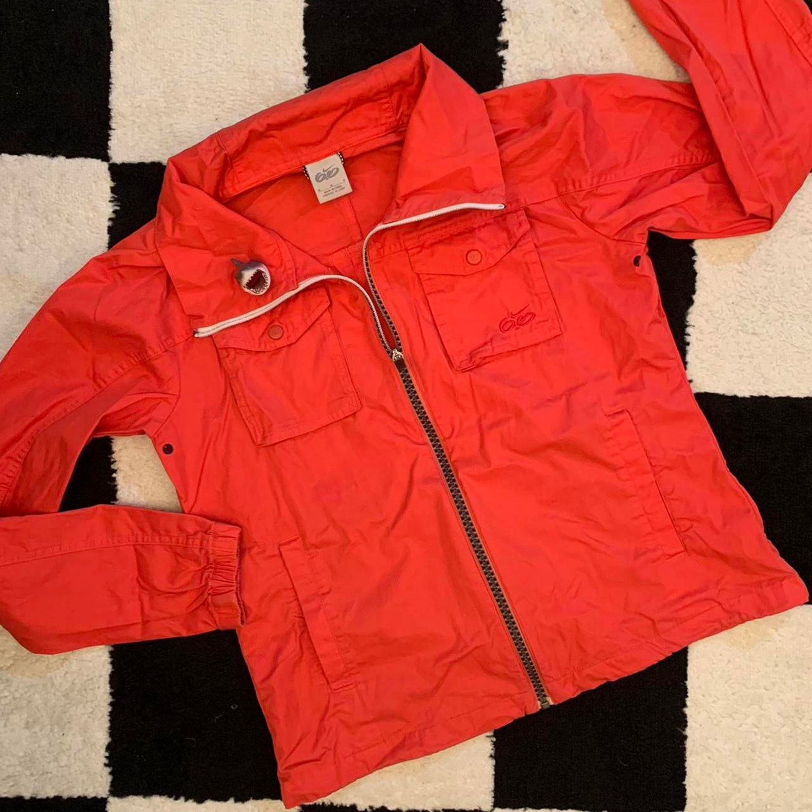 Nike Vintage Nike SB Zipped Up Red Jacket Size US M / EU 48-50 / 2 - 1 Thumbnail