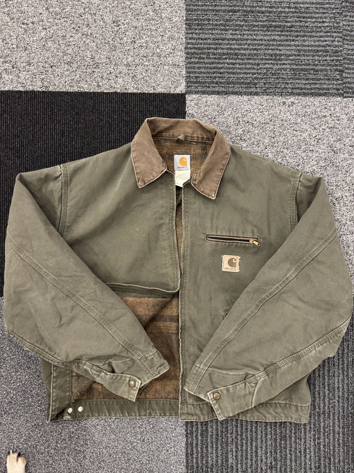 Carhartt Carhartt Detroit Jacket J76 Mos usa vintage og Size US XXL / EU 58 / 5 - 1 Thumbnail