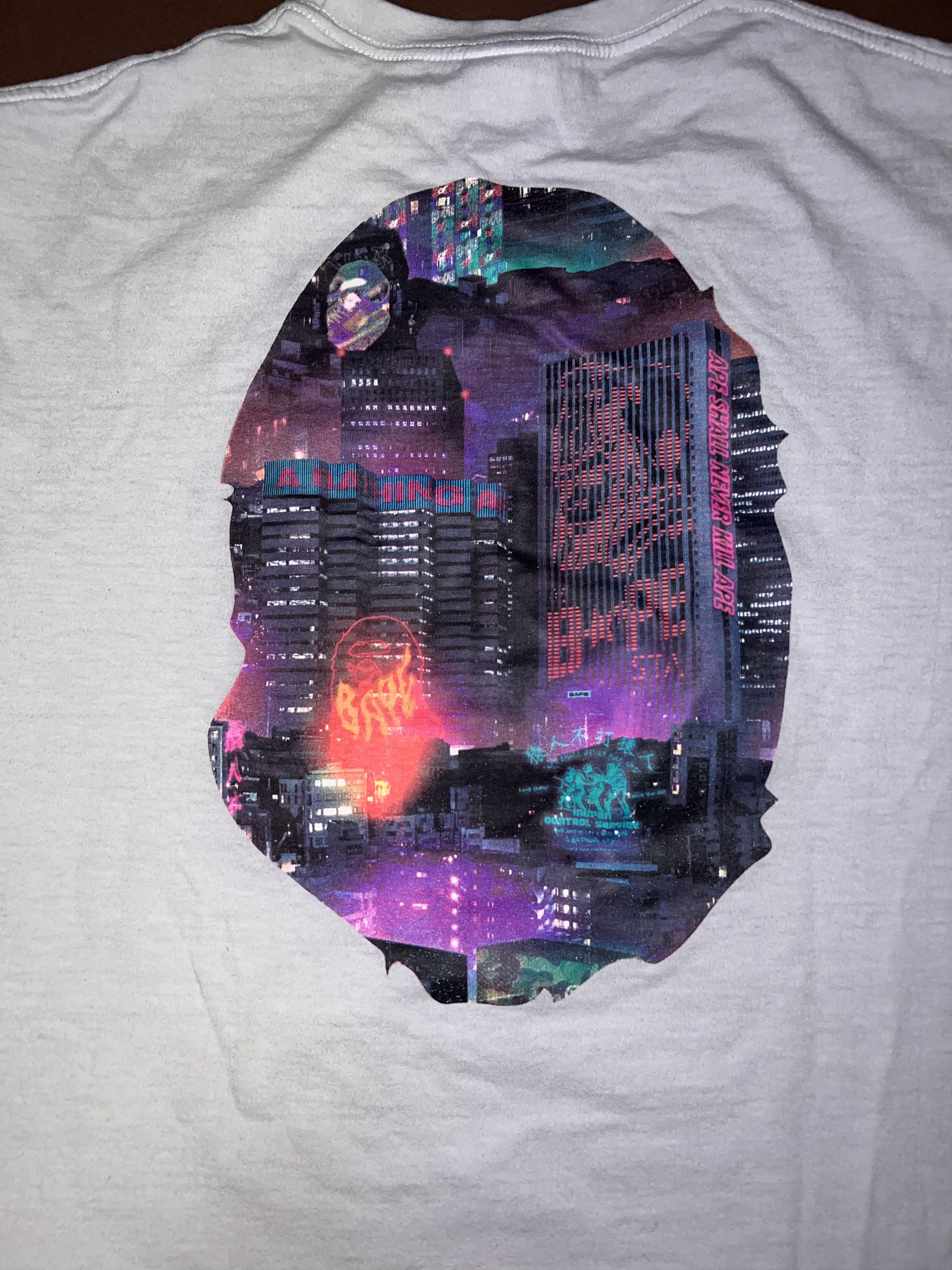 Bape Bape Neon Tokyo Tee Size US L / EU 52-54 / 3 - 6 Thumbnail
