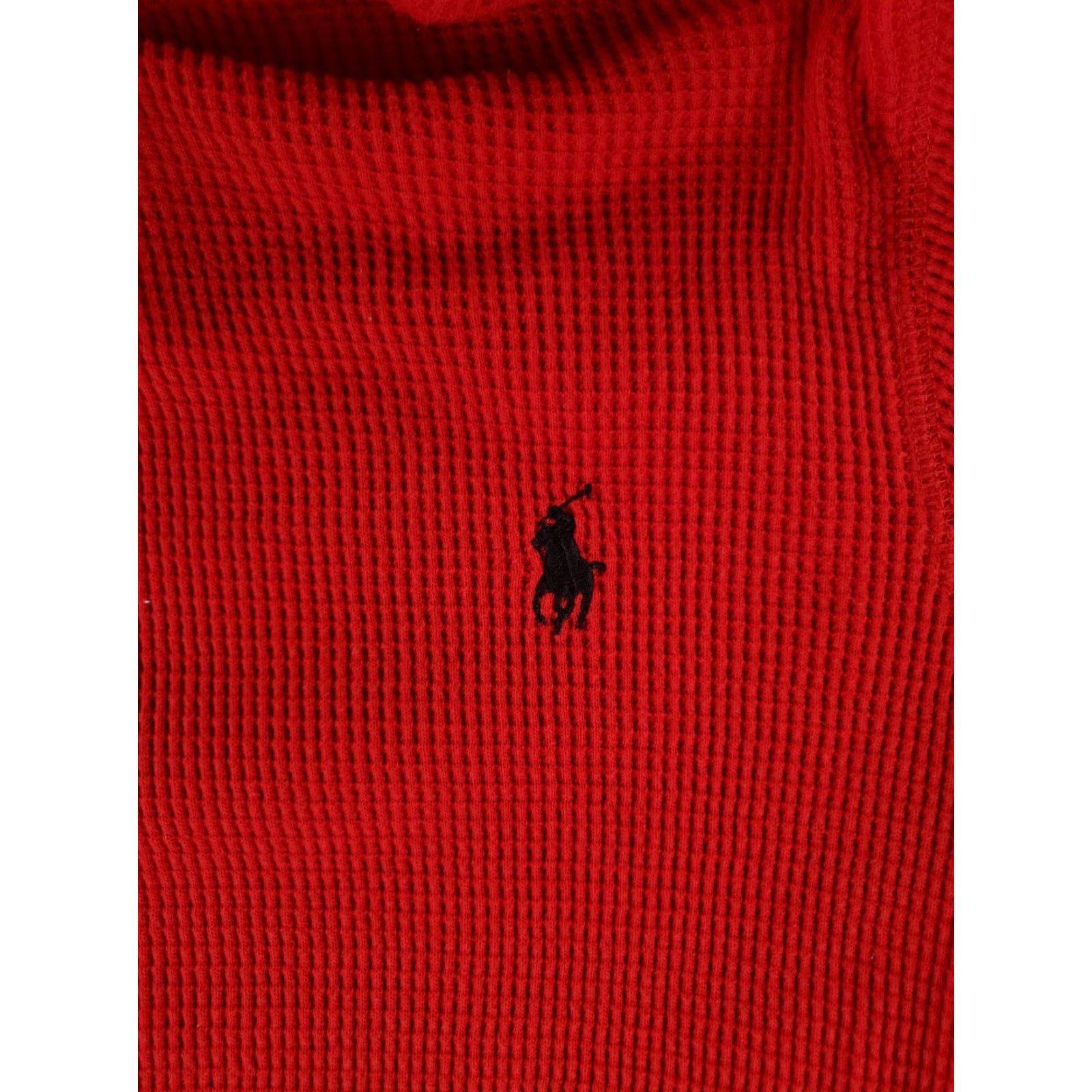 Polo Ralph Lauren Polo Ralph Lauren Hoodie Mens M Red Thermal Drawstring Kangaroo Pouch Size US M / EU 48-50 / 2 - 2 Thumbnail
