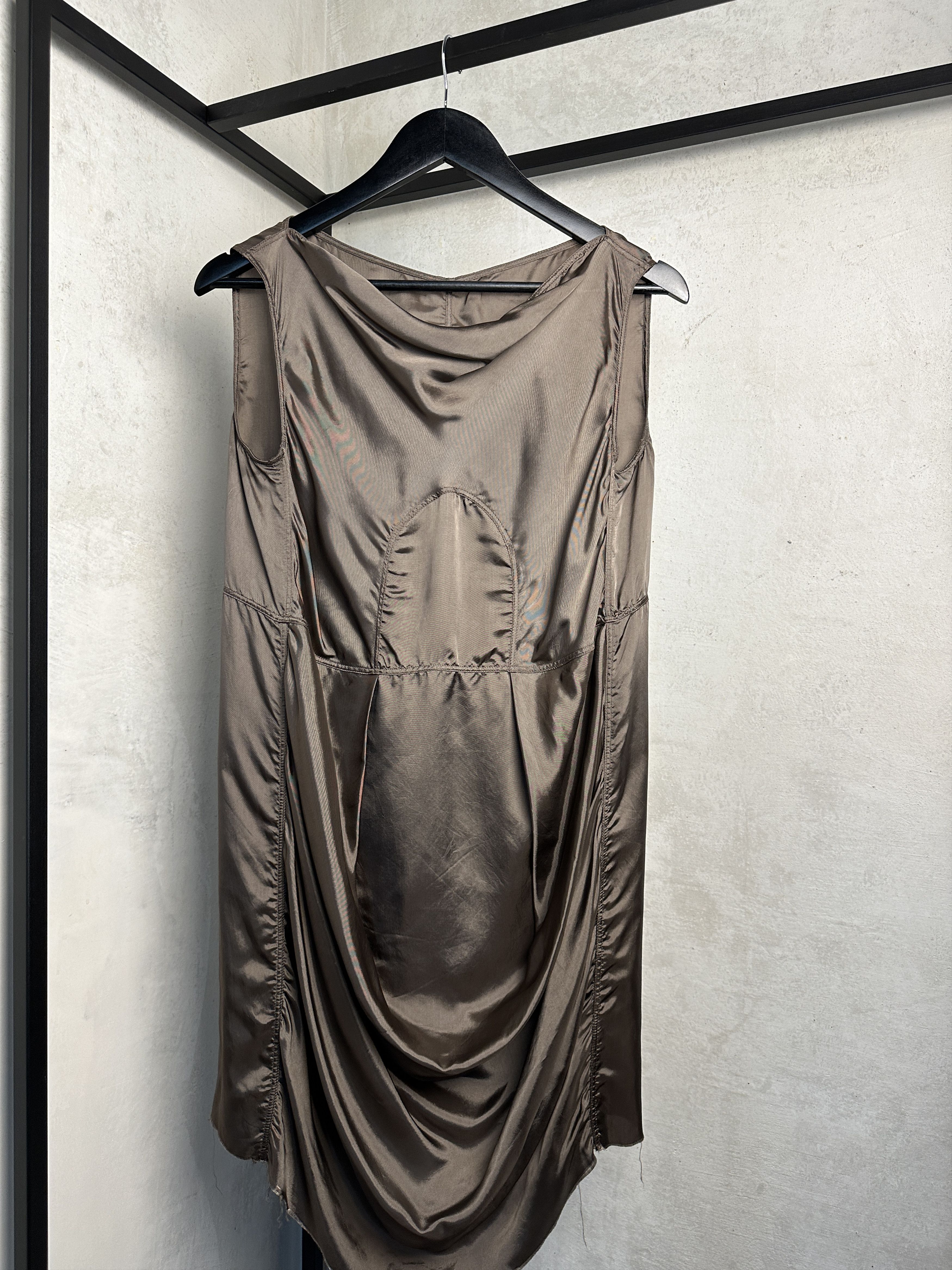 Rick Owens Rick Owens SS16 Cyclops Beige Dress Size S / US 4 / IT 40 - 2 Thumbnail