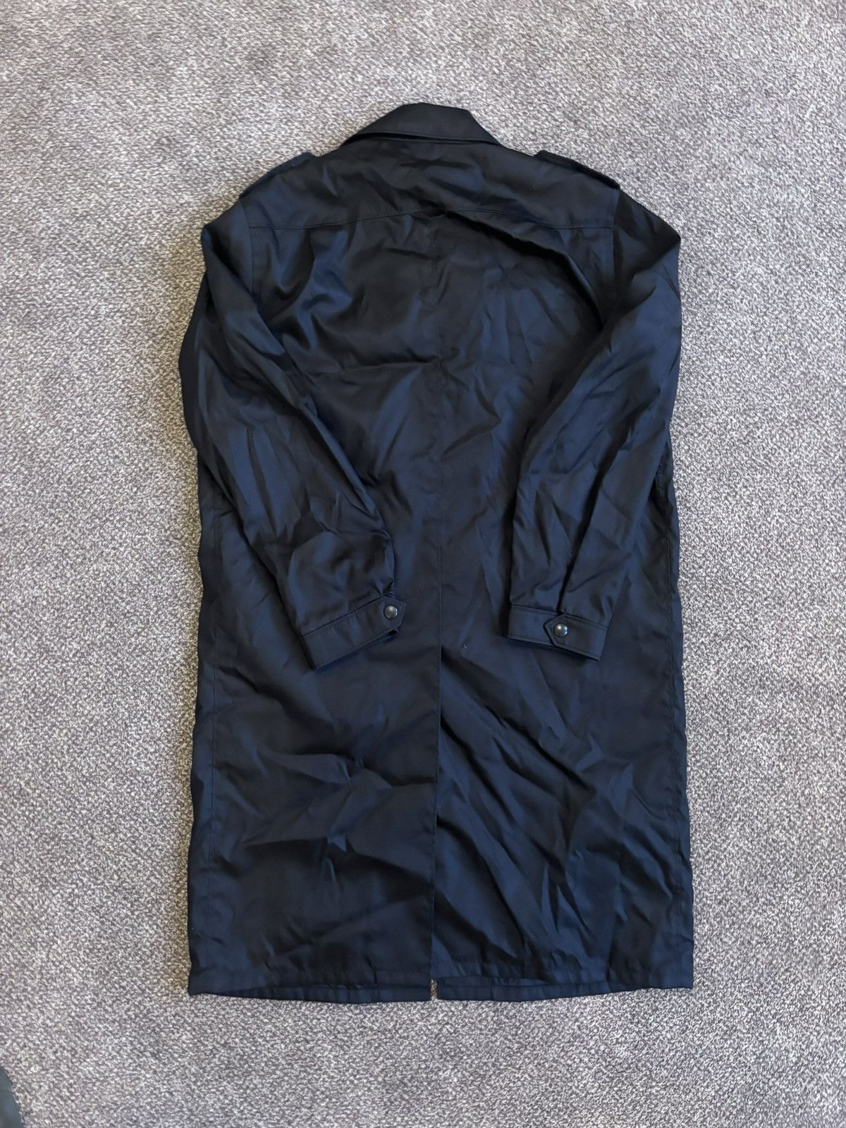 Prada Prada 2019 Enameled Metal Triangle Parka Size US M / EU 48-50 / 2 - 2 Thumbnail