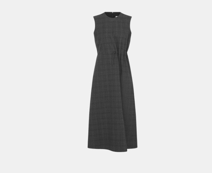 flared mid-length dress Elegant Midi Dress for Effortless Style
