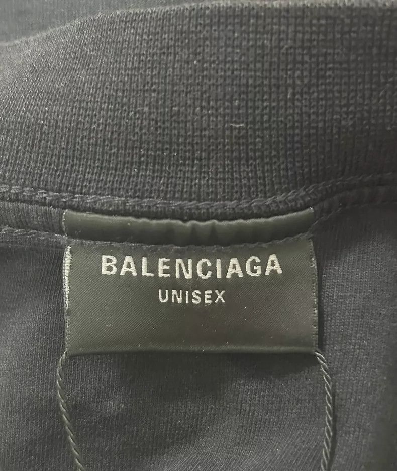 Balenciaga Balenciaga Anti-wear design wave cola short sleeve T-shirt Size US XL / EU 56 / 4 - 6 Thumbnail