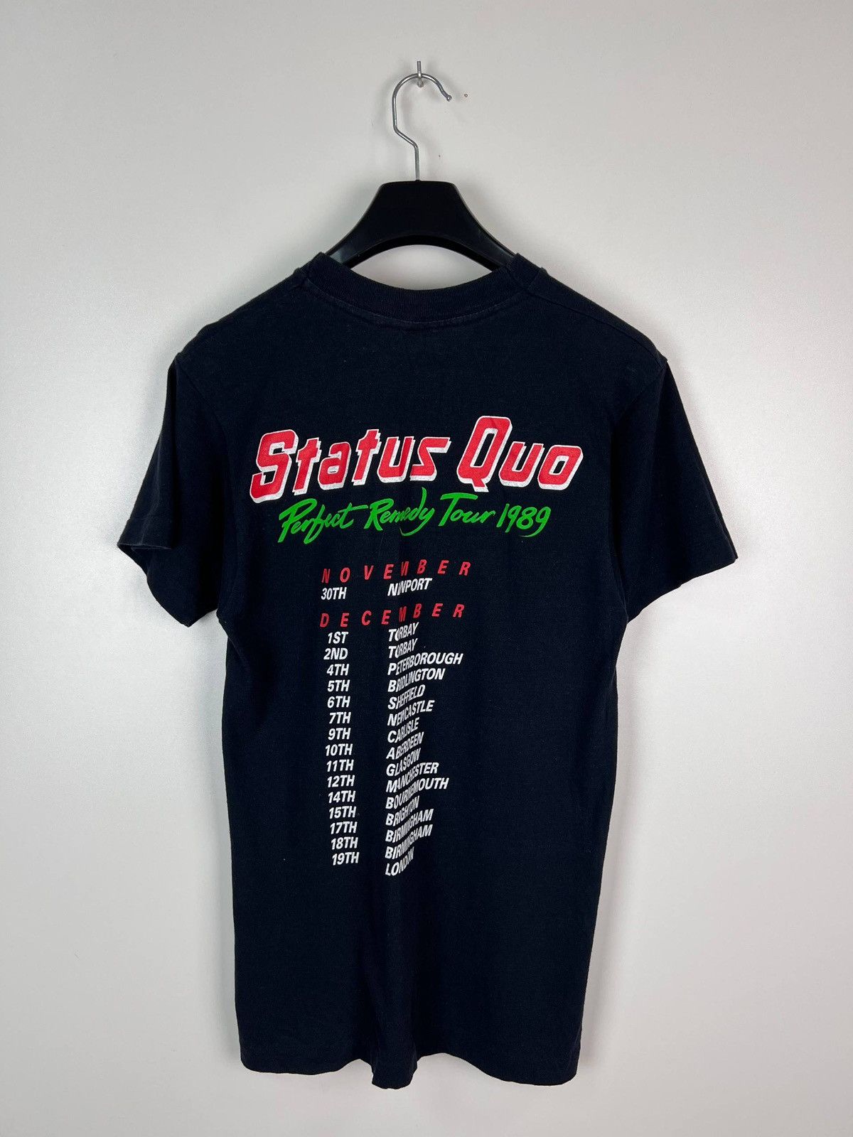 Other Status Quo 1989 tour vintage t-shirts size M Size US M / EU 48-50 / 2 - 2 Thumbnail