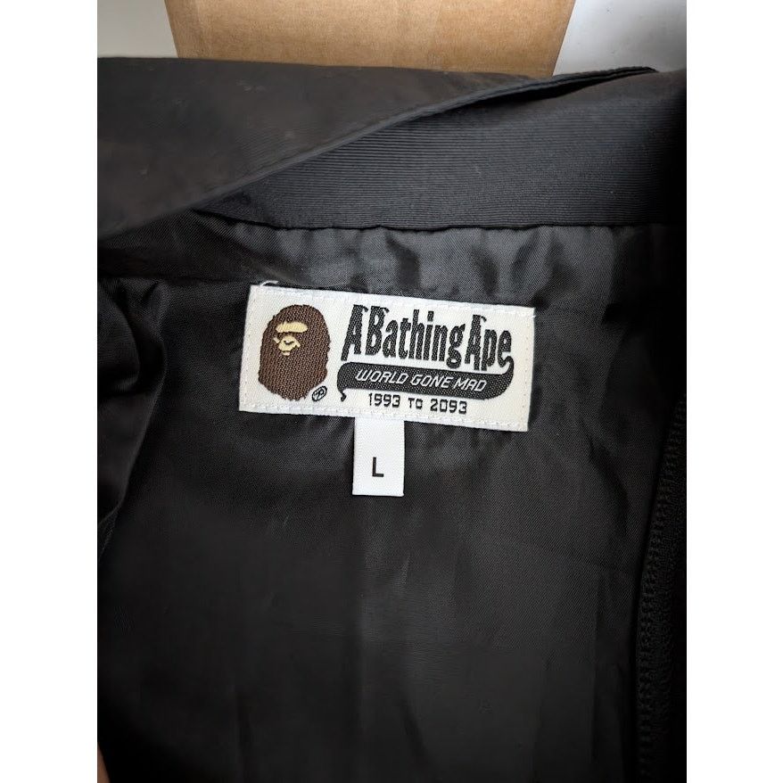 Bape o1rshd1 Logo Windbreaker Jacket in Black Size US L / EU 52-54 / 3 - 22 Thumbnail