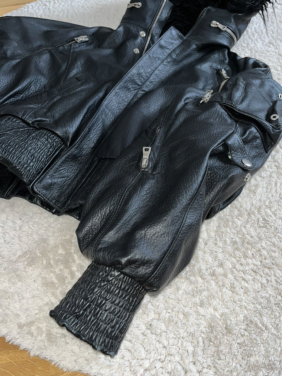 No Faith Studios Astro Fur Leatherjacket Size US M / EU 48-50 / 2 - 3 Thumbnail