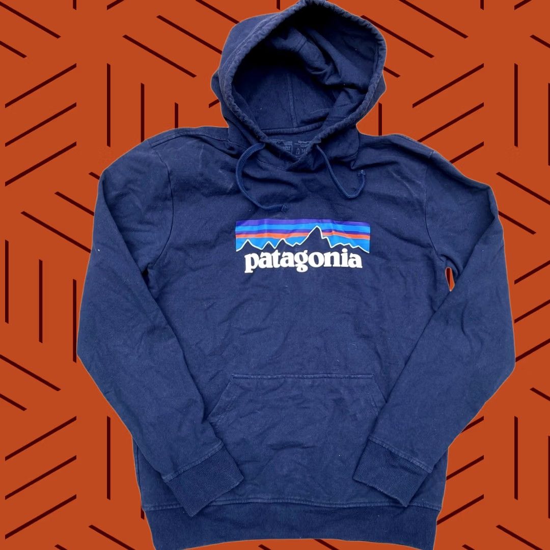 Patagonia Patagonia Hoodie Mens Navy Uprisal Hoody Sweatshirt Regular Fit P-6 Logo Size M Size US M / EU 48-50 / 2 - 1 Thumbnail