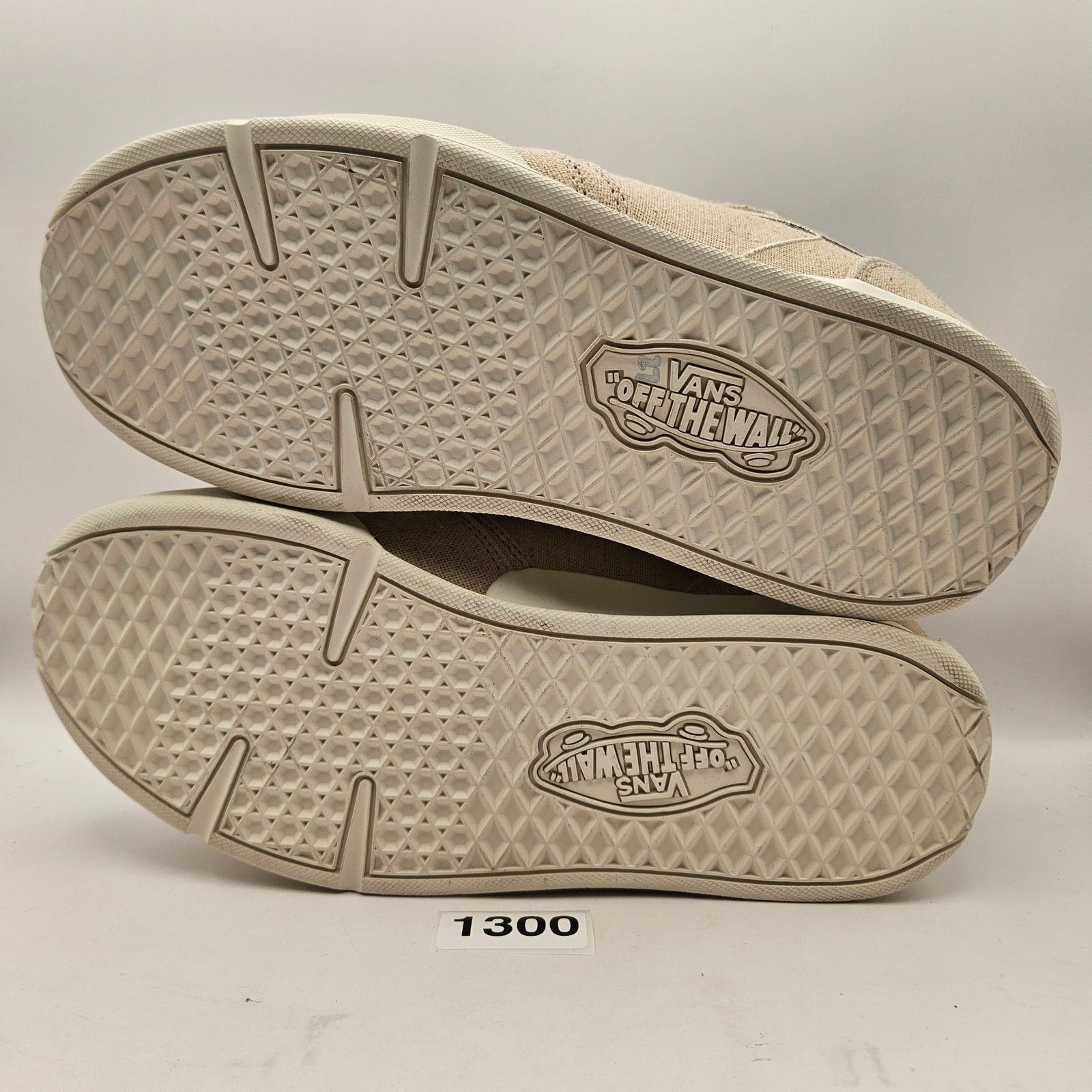 Vans VANS X NOTRE ROWLEY MEN'S 10 TAN LINEN XLT SKATE CHUNKY LOW Size US 10 / EU 43 - 5 Thumbnail