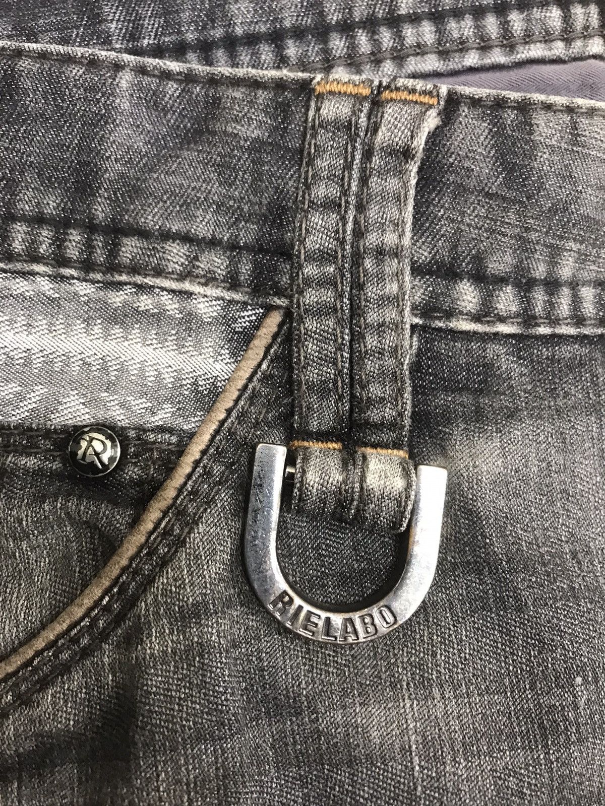 Japanese Brand 💥ULTRA RARE💥RIELABO NCFM Navajo Motive Soft Denim F241 Size US 33 - 9 Thumbnail