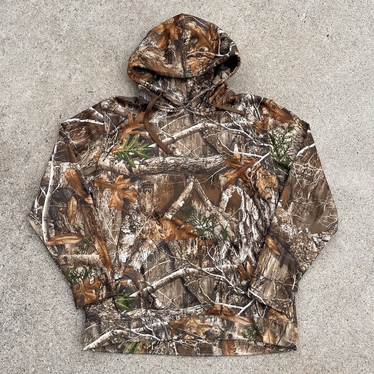 image of Hype x Realtree Casual Outdoors Realtree Camo Skater Grunge Skater Hoodie, Men's (Size XL)