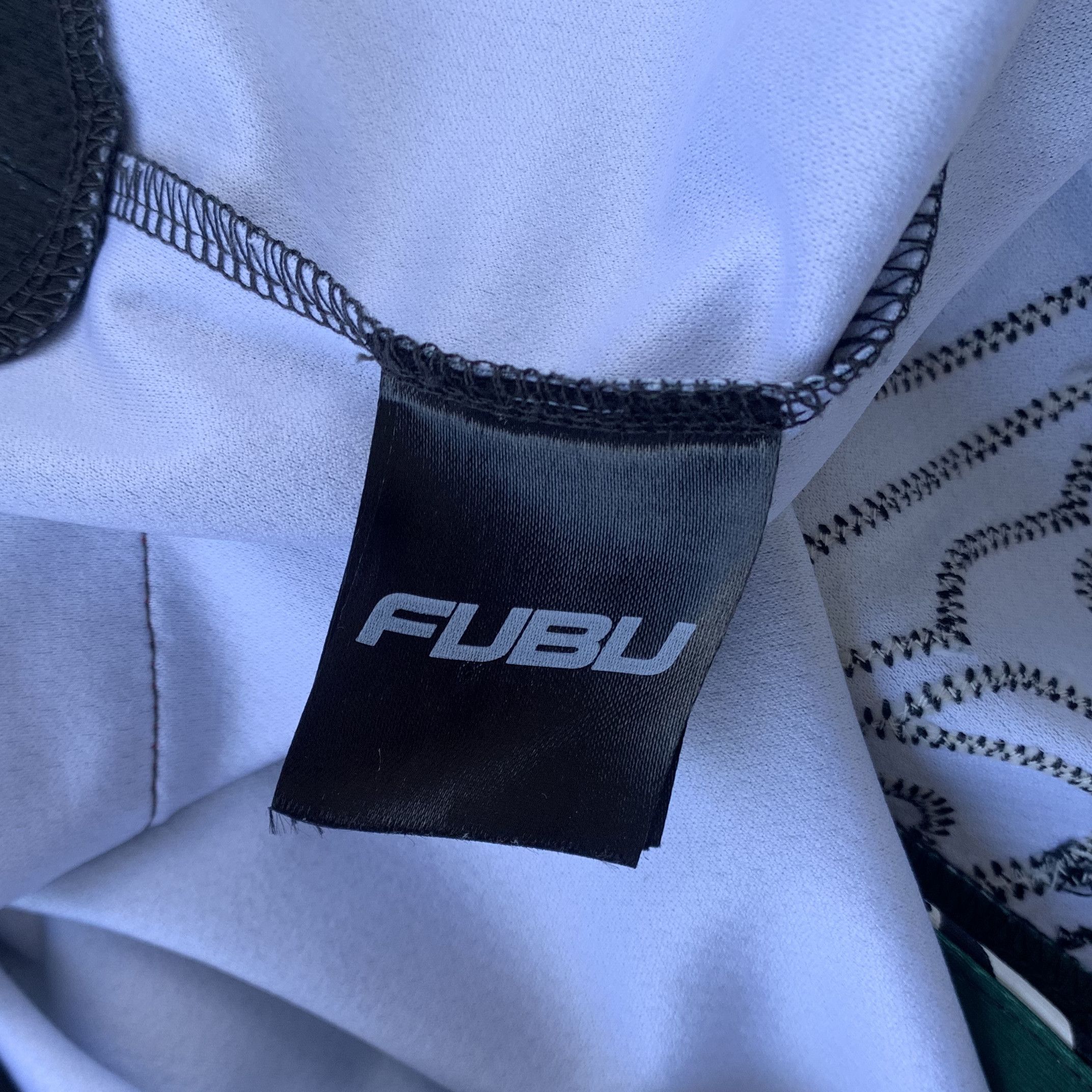 Fubu Vintage 90s FUBU Baseball Jersey Shirt Y2k 2000s Hip Hop Rap Size US L / EU 52-54 / 3 - 8 Thumbnail