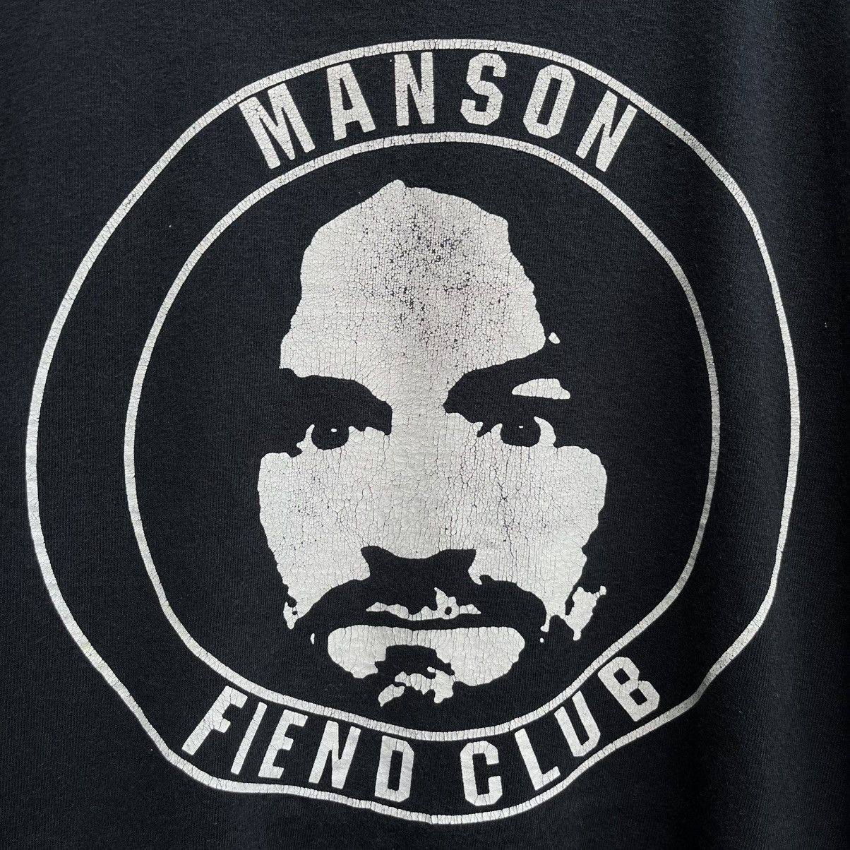 Vintage Vintage CHARLES MANSON tee misfits parody y2k Size US XL / EU 56 / 4 - 3 Thumbnail