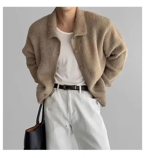 Aran Isles Knitwear Vintage Khaki Button Casual Knit Cardigan Sweater Jacket Size US M / EU 48-50 / 2 - 4 Thumbnail