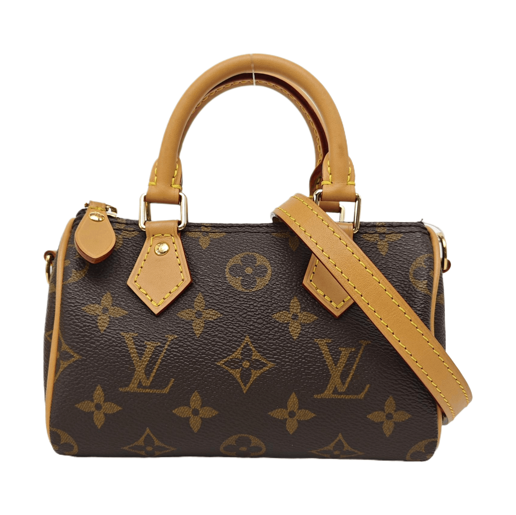 Louis Vuitton Louis Vuitton Monogram Nano Speedy Bag Size ONE SIZE - 1 Thumbnail