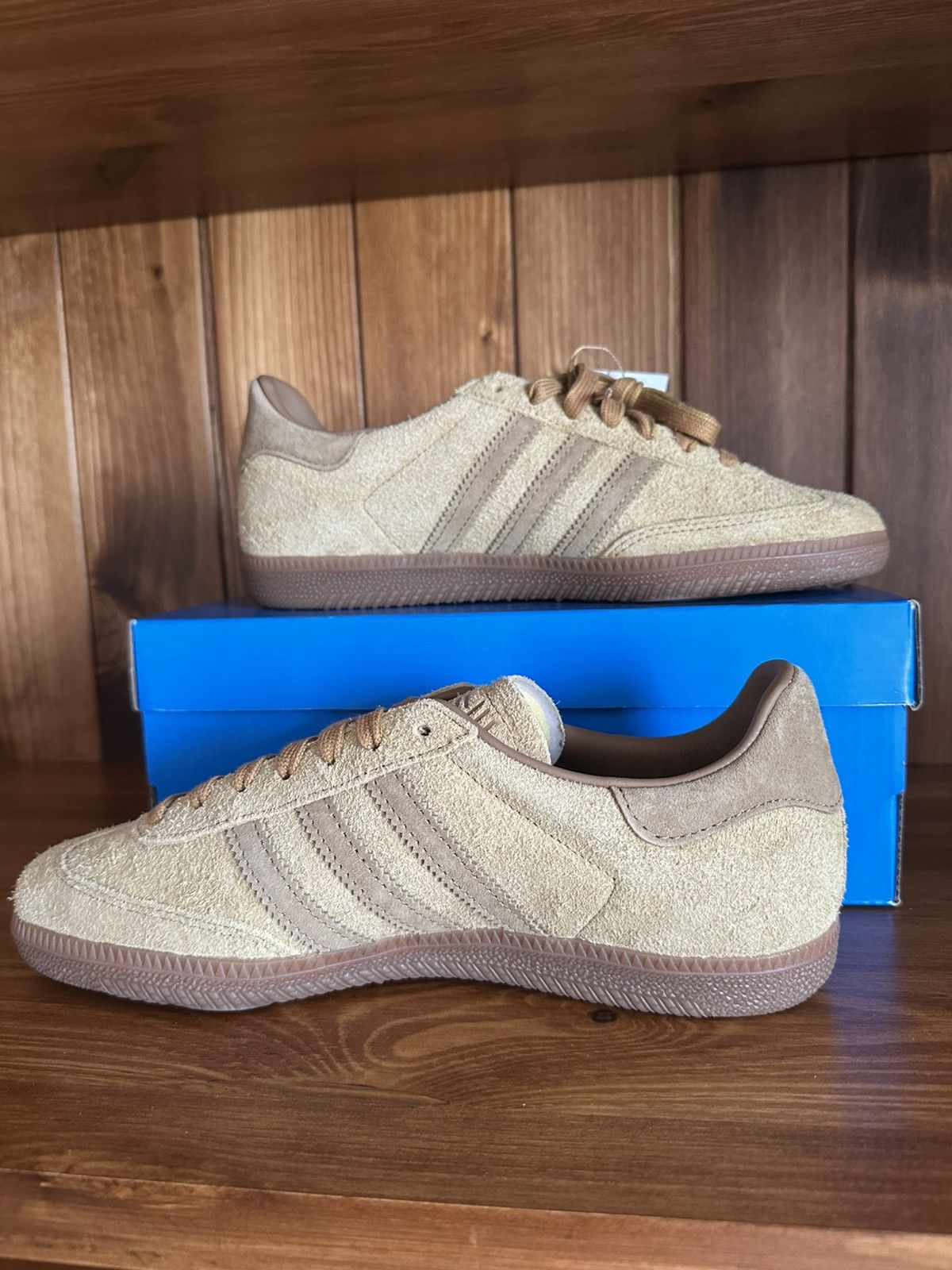 Adidas × JJJJound Adidas samba jjjjound 39 eu 6 uk 6,5 us mesa tobacco Size US 8.5 / IT 38.5 - 2 Thumbnail
