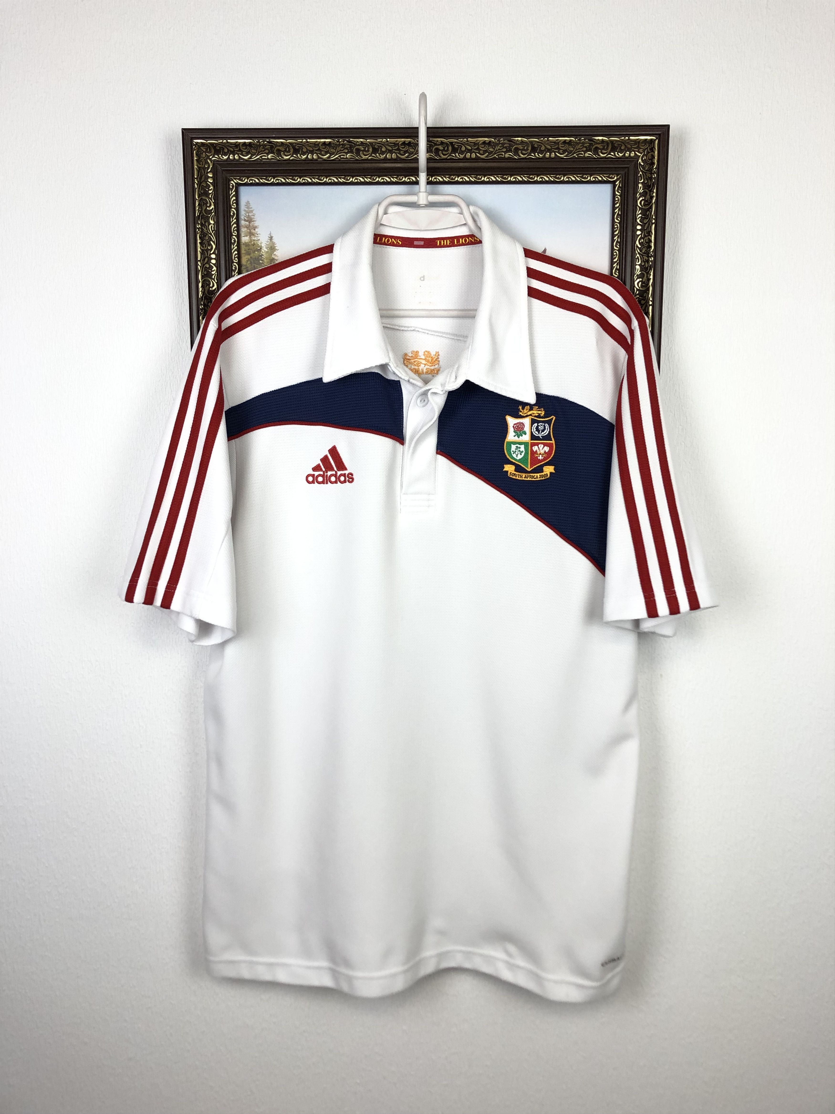 Adidas Vintage Adidas British Lions Rugby Shirt Polo Jersey Tee Size US M / EU 48-50 / 2 - 1 Thumbnail